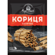 Кориця палички 15 г./50 шт.ящ.	ТМ "Море Спецій"